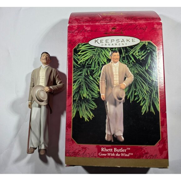 Hallmark Keepsake Ornament Rhett Butler Gone With The Wind 1999 christmas - Picture 1 of 5